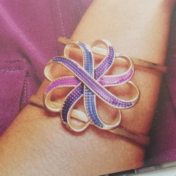 Purple Peace infinity Power Cuff - Picture 1 of 1